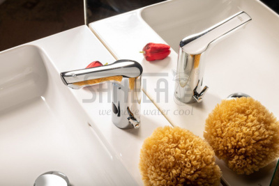 Сенсорный смеситель SLU 76B арт: 03765 Sanela Чехия (фото, схема)