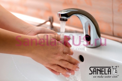 Сенсорный кран SLU 01NH арт: 33011 Sanela Чехия (фото, схема)