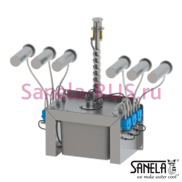 Комплект SLZN 83E2 (2 дозатора, бачок 6л)