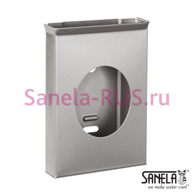Нержавеющий держатель санитарных пакетов SLZN 53 арт: 95530 Sanela Чехия (фото, схема) Нержавеющий держатель санитарных пакетов SLZN 53 арт: 95530 Sanela Чехия (фото, схема)