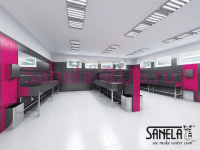 Нержавеющая раковина коллективная на ножках 1250мм SLUN 50ET арт: 93503 Sanela Чехия (фото, схема) Нержавеющая раковина коллективная на ножках 1250мм SLUN 50ET арт: 93503 Sanela Чехия (фото, схема)