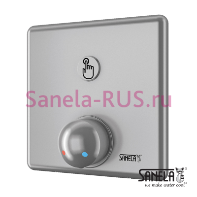 Нажимной смеситель для душа пьезо SLS 02PB арт: 12023 Sanela Чехия (фото, схема) Нажимной смеситель для душа пьезо SLS 02PB арт: 12023 Sanela Чехия (фото, схема)