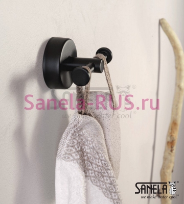 Нержавеющая двойная вешалка SLZD 04N арт: 62041 Sanela Чехия (фото, схема)