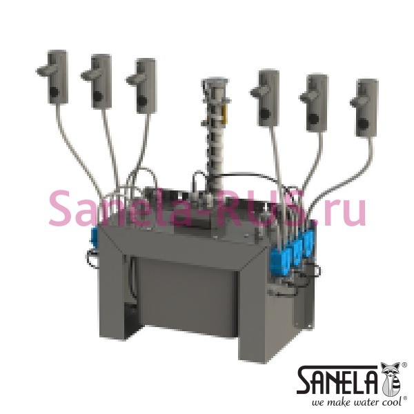 Комплект SLZN 91E6 (6 дозаторов, бачок 6л)