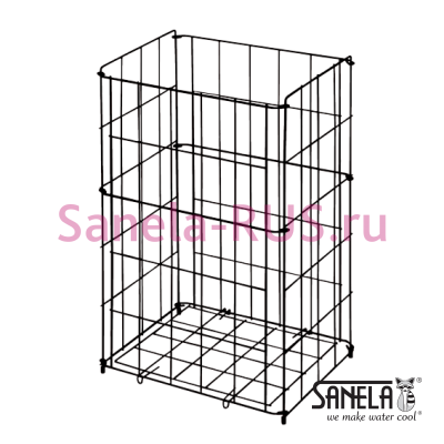 Проволочное мусорное ведро на пол SLZN 42V арт: 95421 Sanela Чехия (фото, схема)
