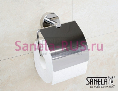 Нержавеющий держатель туалетной бумаги SLZN 09 арт: 95090 Sanela Чехия (фото, схема) Нержавеющий держатель туалетной бумаги SLZN 09 арт: 95090 Sanela Чехия (фото, схема)