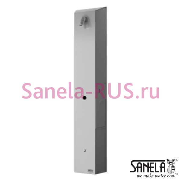 Нержавеющая жетонная душевая панель с пьезо кнопкой SLZA 28 Нержавеющая жетонная душевая панель с пьезо кнопкой SLZA 28