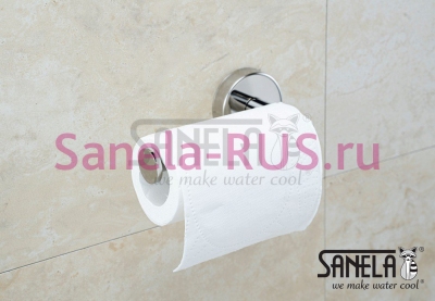 Нержавеющий держатель туалетной бумаги SLZD 20 арт: 62200 Sanela Чехия (фото, схема) Нержавеющий держатель туалетной бумаги SLZD 20 арт: 62200 Sanela Чехия (фото, схема)