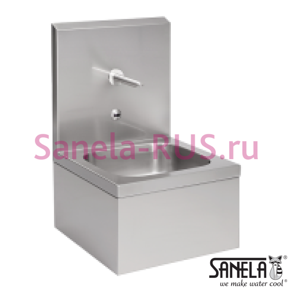 Нержавеющая мойка с автоматическим краном SLUN 04EB Нержавеющая мойка с автоматическим краном SLUN 04EB
