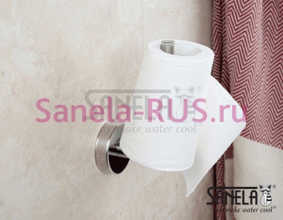 Нержавеющий держатель туалетной бумаги SLZD 23 арт: 62230 Sanela Чехия (фото, схема) Нержавеющий держатель туалетной бумаги SLZD 23 арт: 62230 Sanela Чехия (фото, схема)