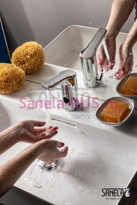 Сенсорный смеситель SLU 76B арт: 03765 Sanela Чехия (фото, схема) Сенсорный смеситель SLU 76B арт: 03765 Sanela Чехия (фото, схема)