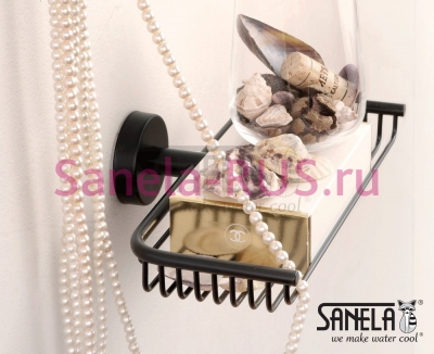 Нержавеющая мыльница SLZD 19N арт: 62191 Sanela Чехия (фото, схема)