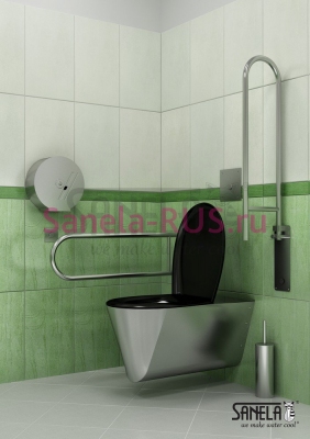 Ёршик для унитаза SLZN 19X арт: 75196 Sanela Чехия (фото, схема)