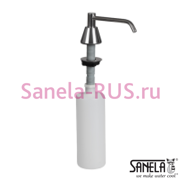 Встраиваемый дозатор жидкого мыла емкость 0,6л SLZN 17